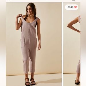 Free people favorite - Hailee Sweater Jumpsuit